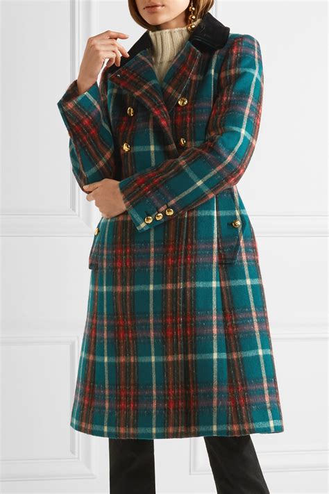 miu miu tartan coat kate|royals tartan suits.